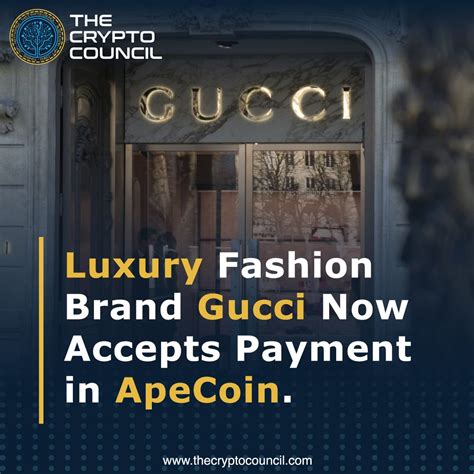 Gucci to Start Accepting ApeCoin 